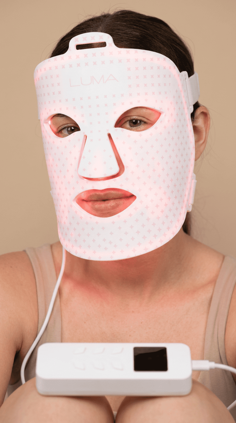 Luma Mask - Máscara Facial LED para Rejuvenecimiento y Cuidado de la Piel